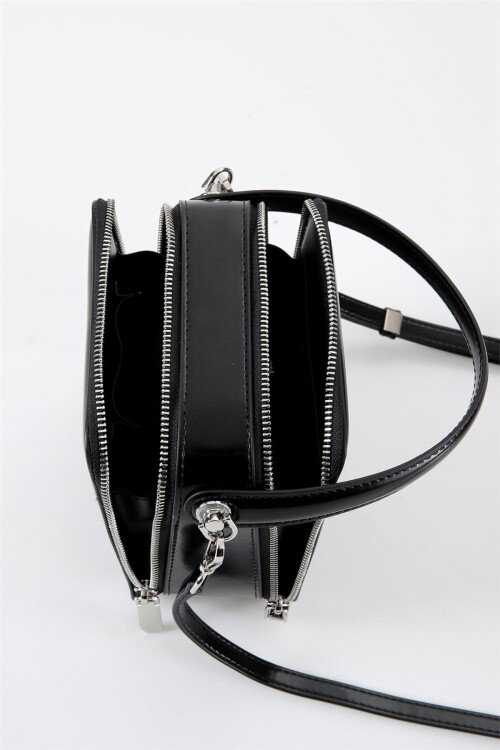 Siyah Kadın Omuz Askılı El Çantası 17561