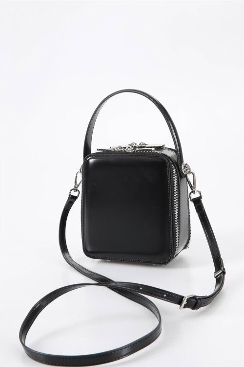 Siyah Kadın Omuz Askılı El Çantası 17561