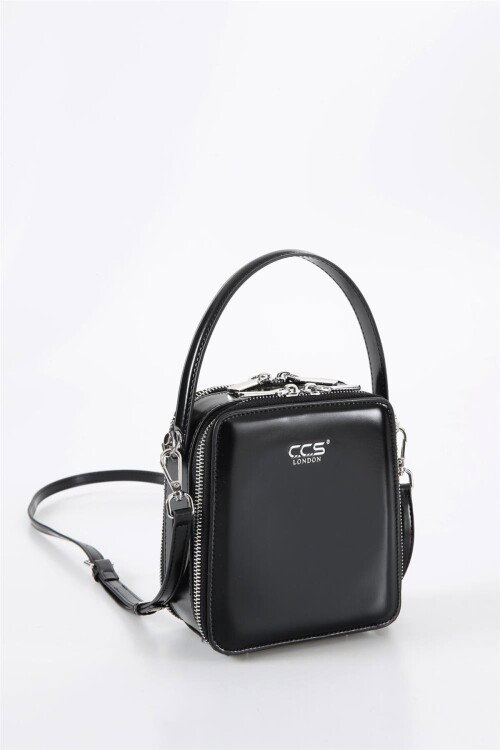 Siyah Kadın Omuz Askılı El Çantası 17561