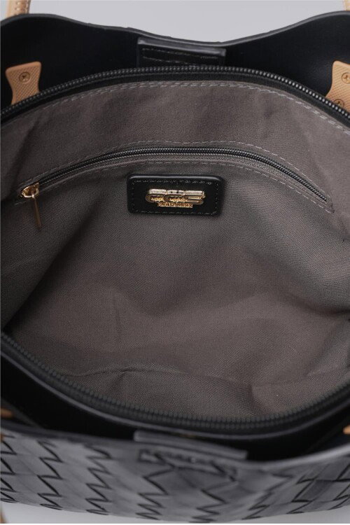 Siyah Kadın El ve Omuz Çantası 17844