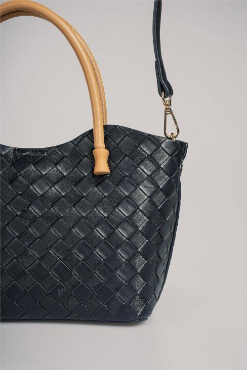 Siyah Kadın El ve Omuz Çantası 17844