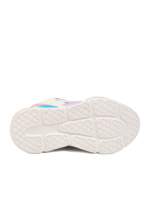 Somon Misina Bağcıklı Işıklı Fileli Hafif Erkek Çocuk Spor Ayakkabı Leon P