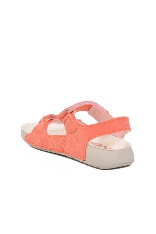 Somon Cırtlı Hafif Kız Çocuk Sandalet BN-1419 F