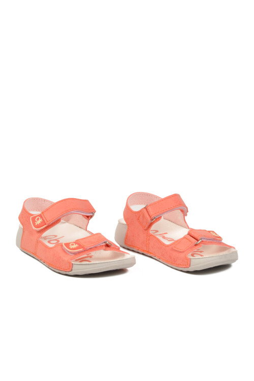 Somon Cırtlı Kız Çocuk Sandalet BN-1421 P