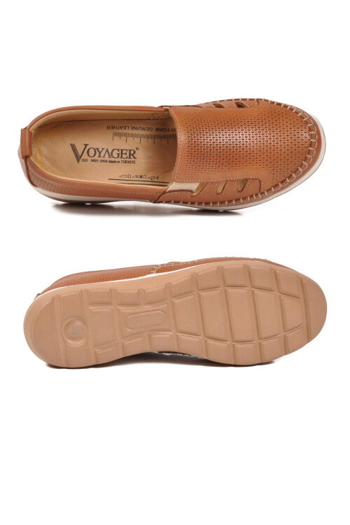 Taba Hakiki Deri Anatomik Kadın Casual Ayakkabı Z110 Z