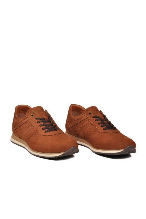 Taba Hakiki Deri Büyük Numara Erkek Casual Ayakkabı 2217 M