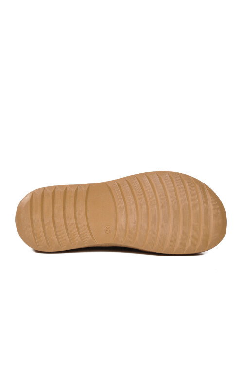 Premium Taba Hakiki Deri Hafif Esnek Kadın Casual Ayakkabı 234 Z