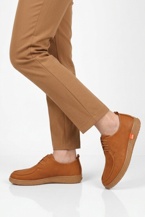 Tarçın Nubuk Hakiki Deri Kadın Casual Ayakkabı 2005 Z