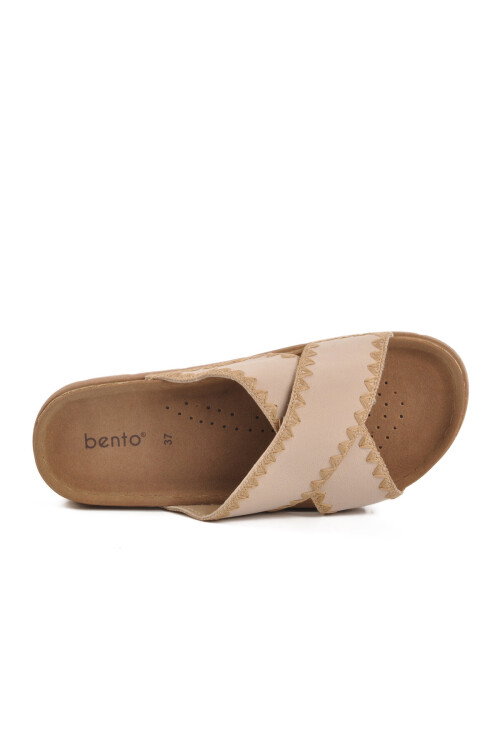 Beige Anatomic Womens Slippers 117.014 Z