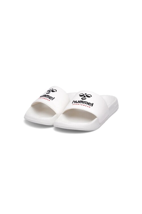 Beyaz Hafif Yumuşak Tabanlı Unisex Spor Terlik 900908 Hml Ada Slipper