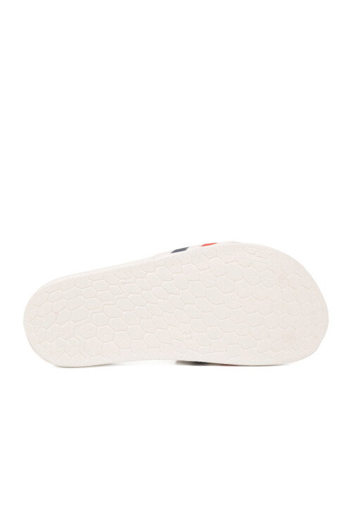 Beyaz Lacivert Hafif Esnek Unisex Terlik 8000-01 G