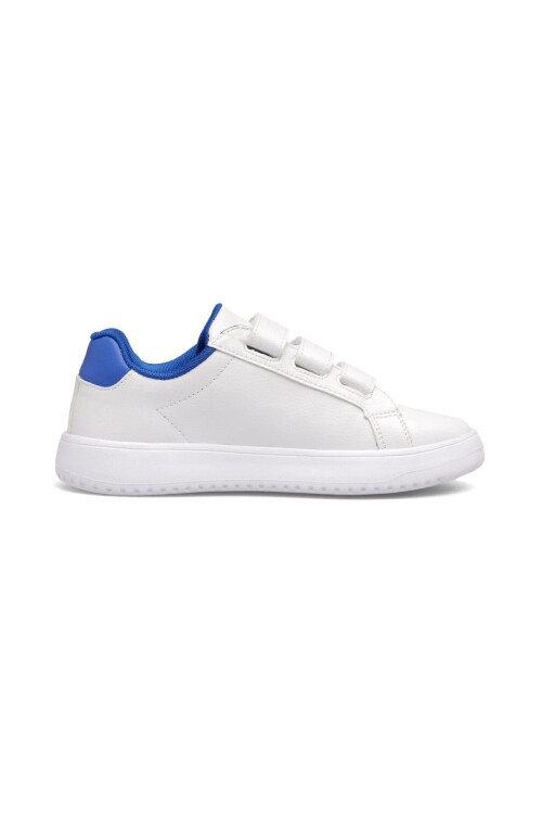 Beyaz-Mavi Cırtlı Unisex Çocuk Spor Ayakkabı 900862 Hml Busan 25 Jr