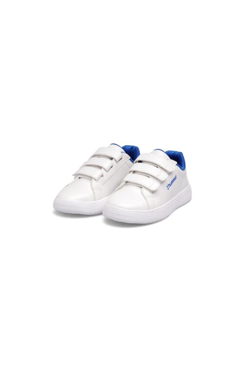 Beyaz-Mavi Cırtlı Unisex Çocuk Spor Ayakkabı 900862 Hml Busan 25 Jr