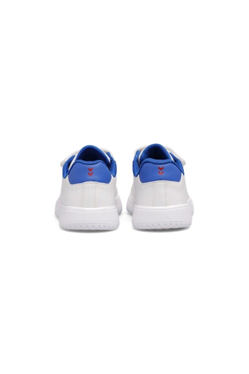 Beyaz-Mavi Cırtlı Unisex Çocuk Spor Ayakkabı 900862 Hml Busan 25 Jr