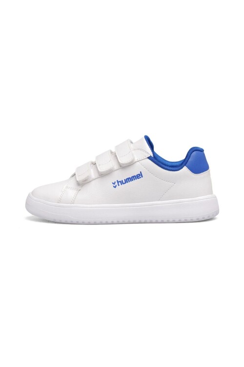 Beyaz-Mavi Cırtlı Unisex Çocuk Spor Ayakkabı 900862 Hml Busan 25 Jr