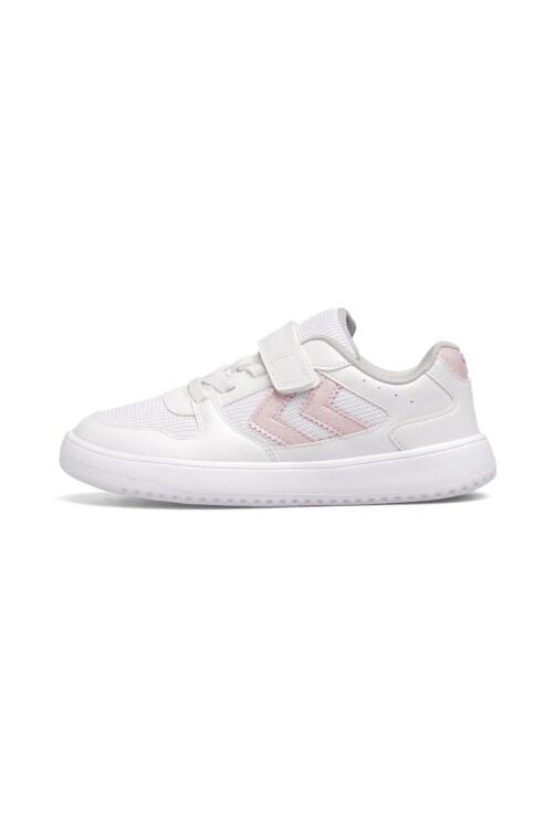 Beyaz-Pembe Cırtlı Fileli Hafif Kız Çocuk Spor Ayakkabı 900866 Hml Kayno SM. Jr.