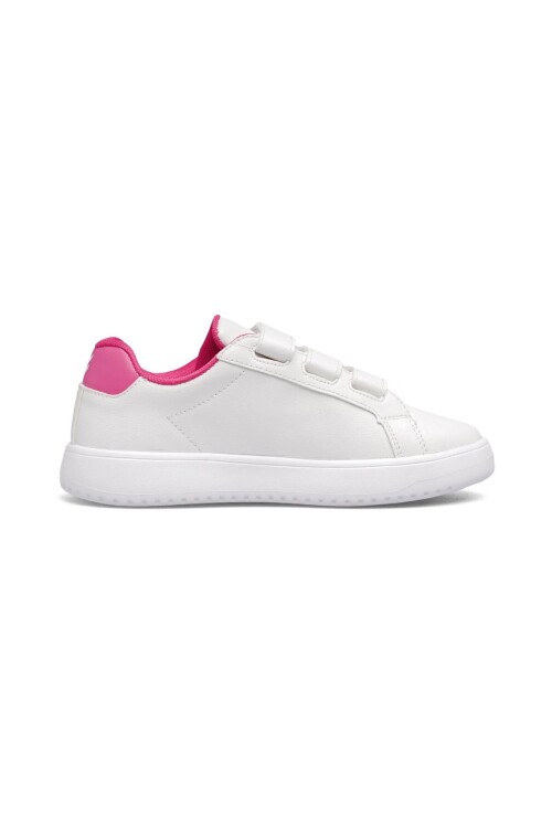 Beyaz-Pembe Cırtlı Kız Çocuk Spor Ayakkabı 900862 Hml Busan 25 Jr