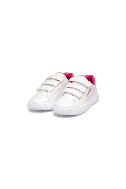 Beyaz-Pembe Cırtlı Kız Çocuk Spor Ayakkabı 900862 Hml Busan 25 Jr