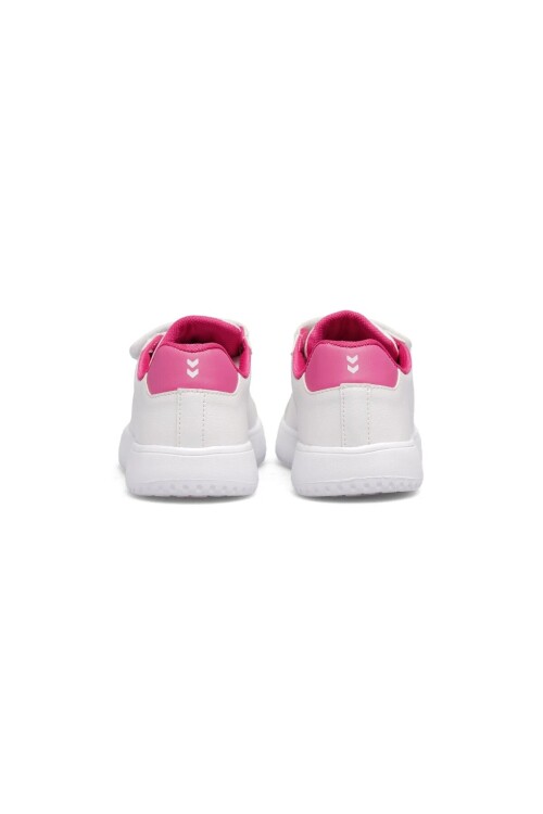 Beyaz-Pembe Cırtlı Kız Çocuk Spor Ayakkabı 900862 Hml Busan 25 Jr