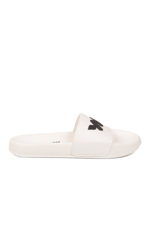 Beyaz Hafif Esnek Unisex Terlik 8000-02 G