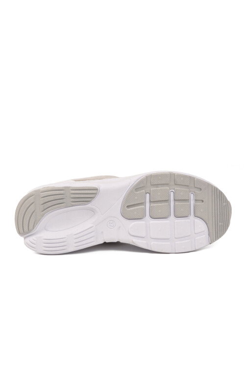 Beyaz Bağcıklı Unisex Spor Ayakkabı 304 G