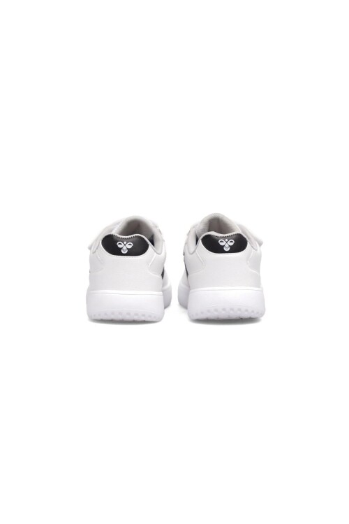Beyaz-Siyah Cırtlı Fileli Hafif Unisex Çocuk Spor Ayakkabı 900866 Hml Kayno SM. Jr.