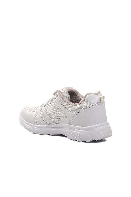 Beyaz Hafif Esnek  Fileli Unisex Spor Ayakkabı 020 G