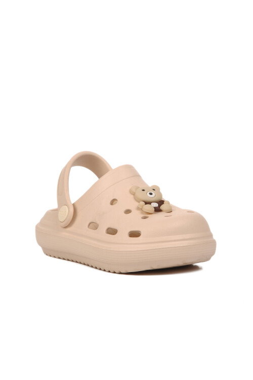 Ekru Eva Hafif Unisex Çocuk Terlik 755 P