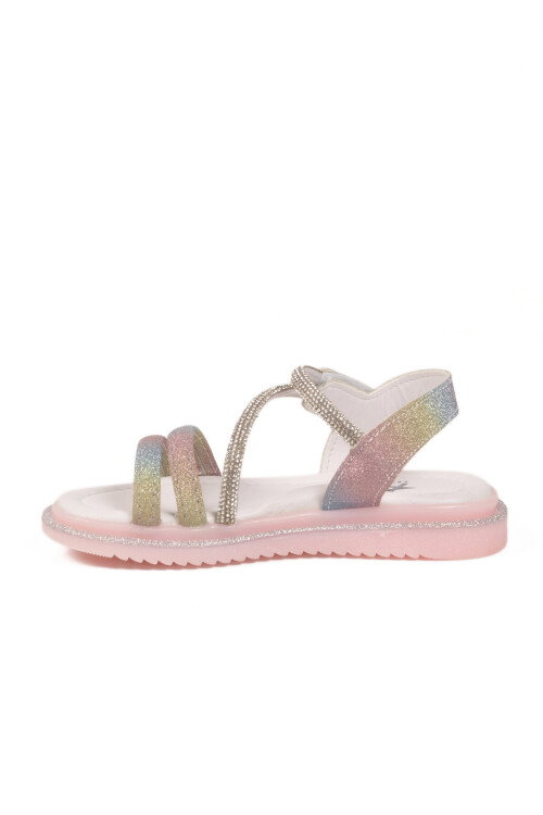 Gökkuşağı Ortopedik Kız Çocuk Sandalet 26A94 P