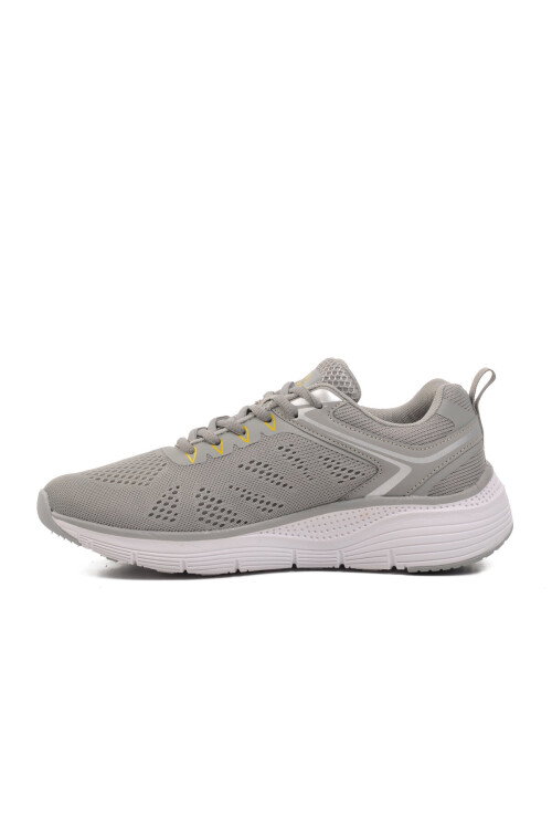 Gri Fileli Hafif Esnek Kadın Spor Ayakkabı Polina 101 23380 G