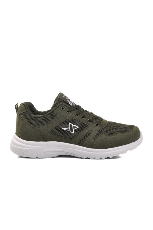 Haki Hafif Esnek  Fileli Unisex Spor Ayakkabı 020 G