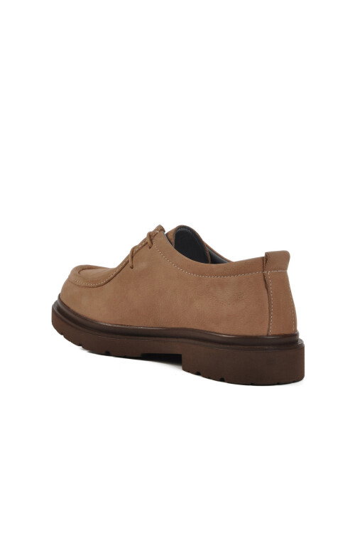 Sand Nubuck Genuine Leather Mens Casual Shoes 1005 M