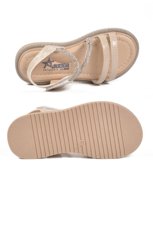Sedef Ortopedik Kız Çocuk Sandalet 26A94 P