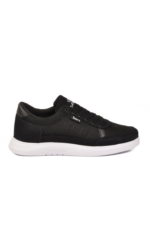 2038 Black-White Mens Casual Shoes