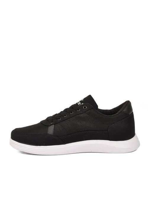 2038 Black-White Mens Casual Shoes
