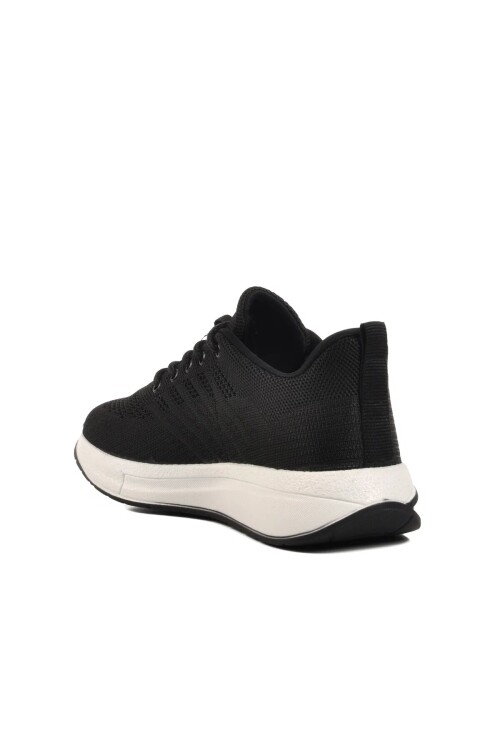 Siyah-Beyaz Triko Unisex Spor Ayakkabı Molen 118 G