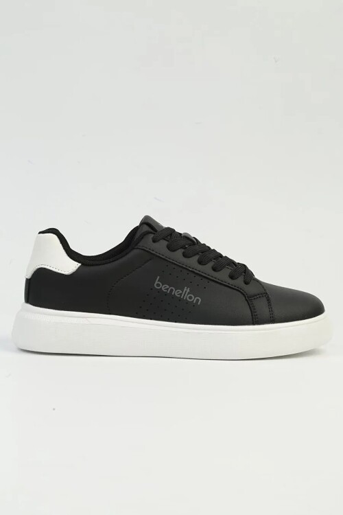 Siyah Beyaz Unisex Sneaker BNI-10266 G
