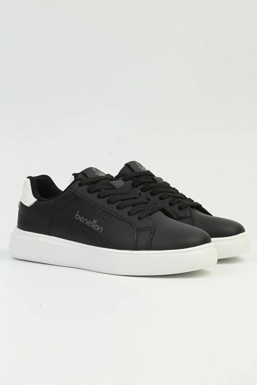 Siyah Beyaz Unisex Sneaker BNI-10266 G
