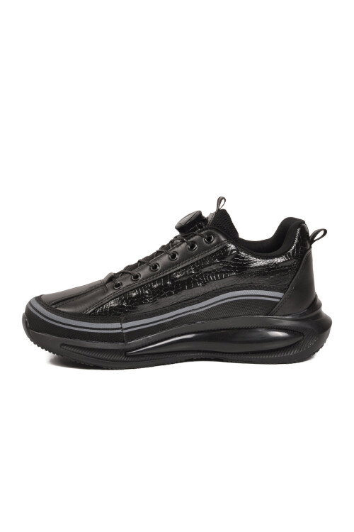 Siyah Memory Foam Misina Bağcıklı Erkek Sneaker 2250 M