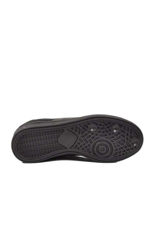 Siyah Bağcıklı Esnek Unisex Spor Ayakkabı 015 G