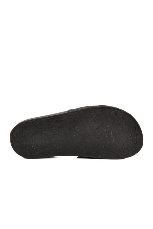 Siyah-Siyah Hafif Esnek Unisex Terlik 8000-02 G