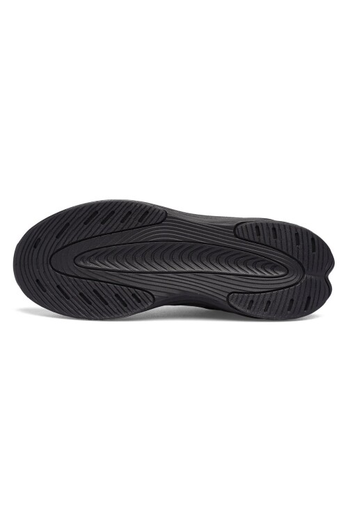 Siyah-Siyah Unisex Fileli Hafif Esnek Yürüyüş Koşu ve Spor Ayakkabı