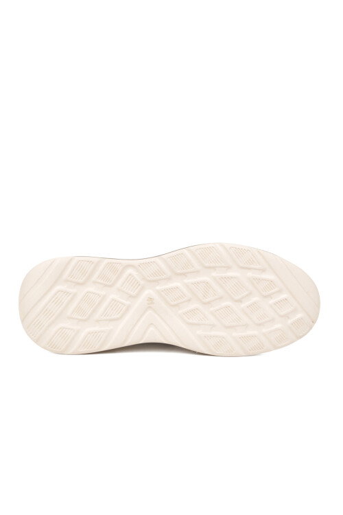 Beyaz Hakiki Deri Erkek Sneaker Konforlu Hafızalı Taban Casual Ayakkabı M692 M