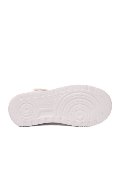 Beyaz Cırtlı Ortopedik Unisex Çocuk Sandalet Arz 3000 F
