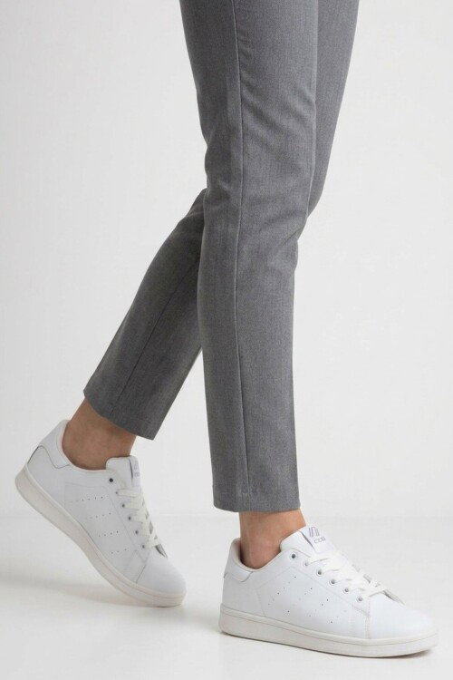 Unisex Beyaz Günlük Sneaker Spor Ayakkabı Rahat Casual Model Ursula G