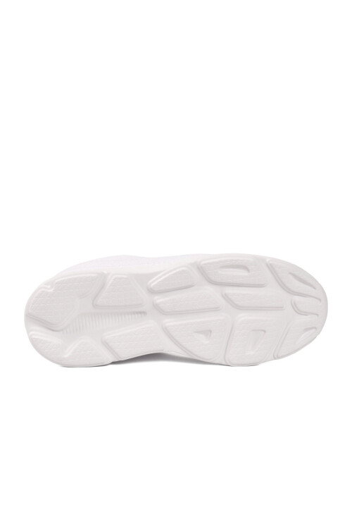 Beyaz Fileli Hafif Esnek Unisex Spor Ayakkabı 26102 M