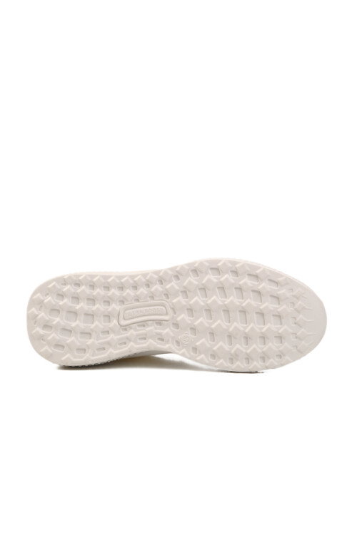 Unisex Beyaz Triko Sneaker Hafif Nefes Alan Esnek Yürüyüş Ayakkabısı Vene G