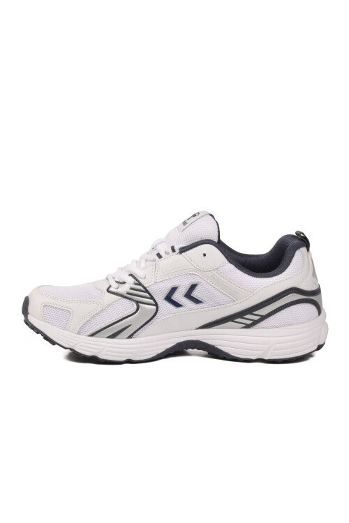 Dar Kalıp Beyaz-Lacivert Fileli Hafif Unisex Yürüyüş ve Spor Ayakkabı 900911 Hml Performance 930
