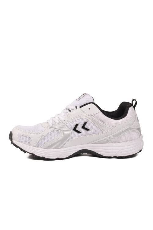 Dar Kalıp Beyaz-Siyah Fileli Hafif Unisex Yürüyüş ve Spor Ayakkabı 900911 Hml Performance 930