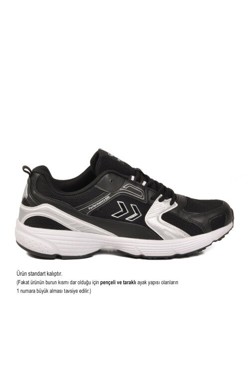 Dar Kalıp Siyah Fileli Hafif Unisex Yürüyüş ve Spor Ayakkabı 900911 Hml Performance 930